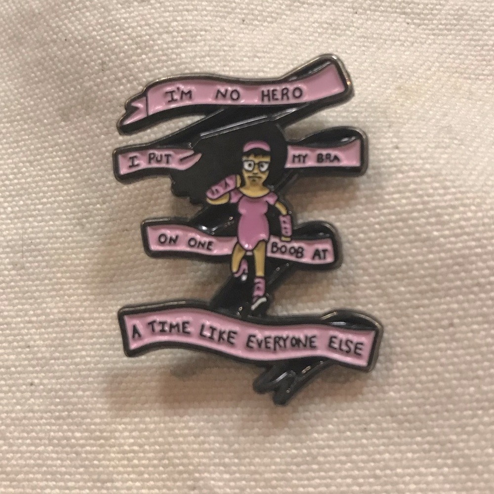 Bobs Burgers Tina Enamel Pin